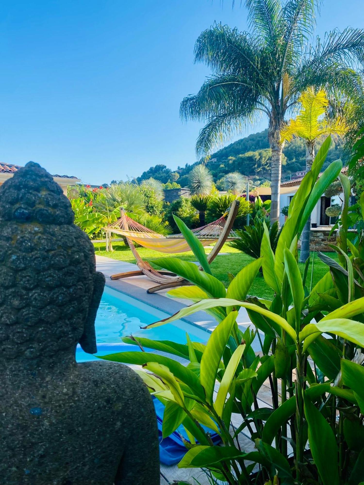 Le Cocoon Lodge Du Gapeau & Massage 索列斯蓬 外观 照片